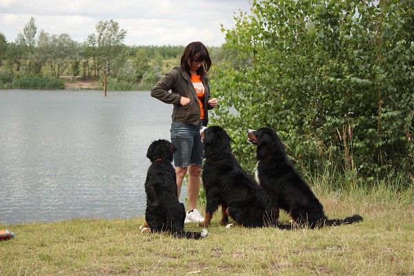 Společné koupání - červenec 2009