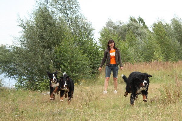 Společné koupání - červenec 2009
